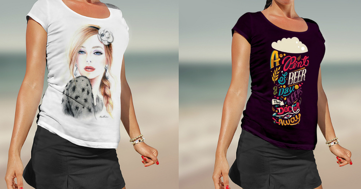 Girl, you'll get a T-shirt soon
