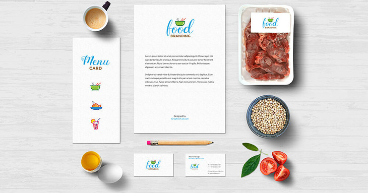 Yum-Yum Branding Mockup
