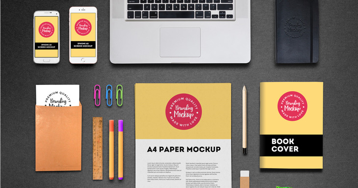 Fruity Branding Mockup
