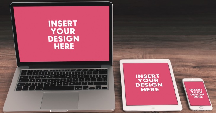 Insert Your Design Right About Here Mockup