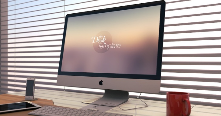The DeskApple  Mockup