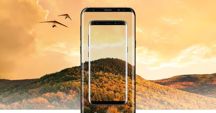 Samsung Galaxy S8 All-sides Mockup