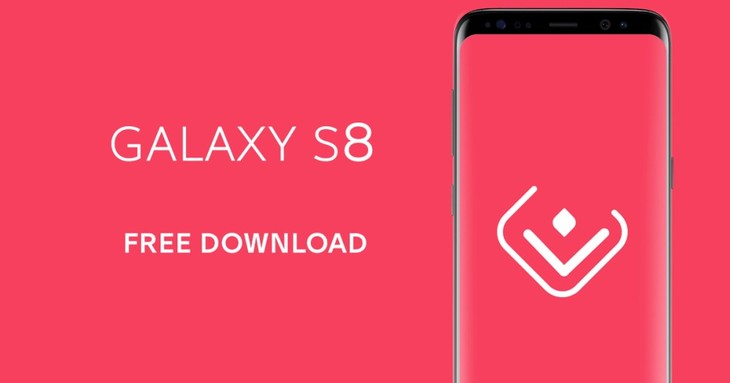 Samsung Galaxy S8 Simple Mockup