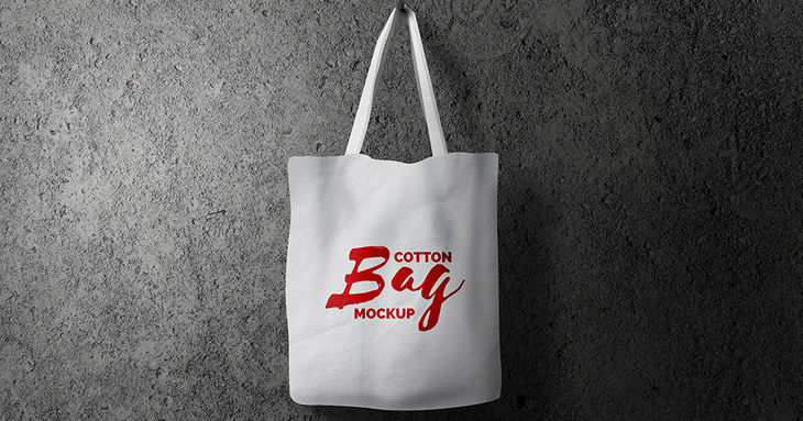 Cotton Bag PSD Mockup