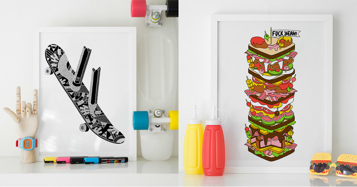 A Little Different Frame Mockup