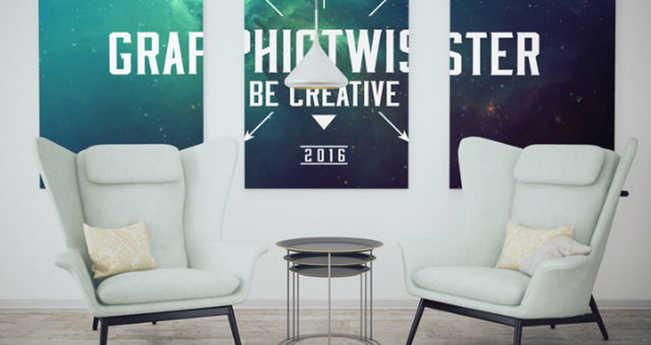 Modern Poster Mockup